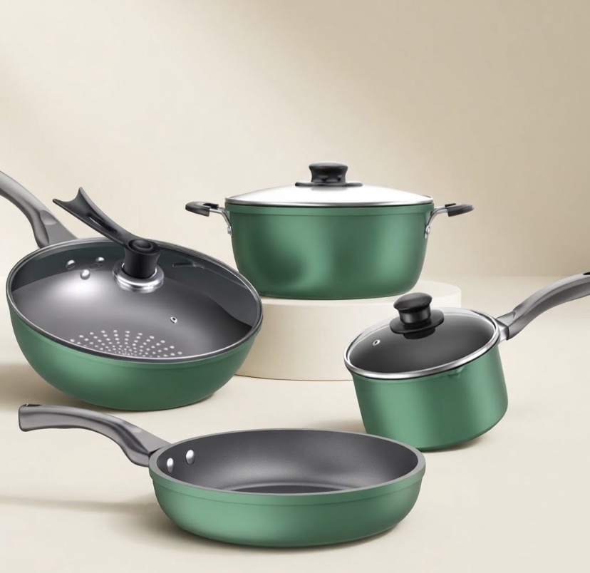 4-Piece Nonstick Cookware Set