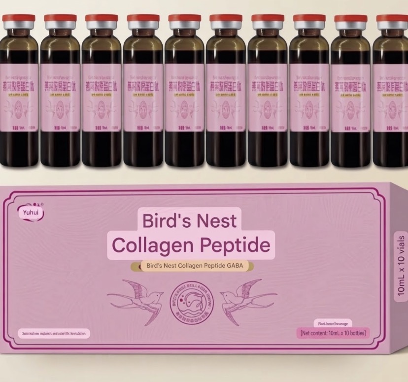 Bird's Nest Collagen Peptide Drink — 10 Pieces