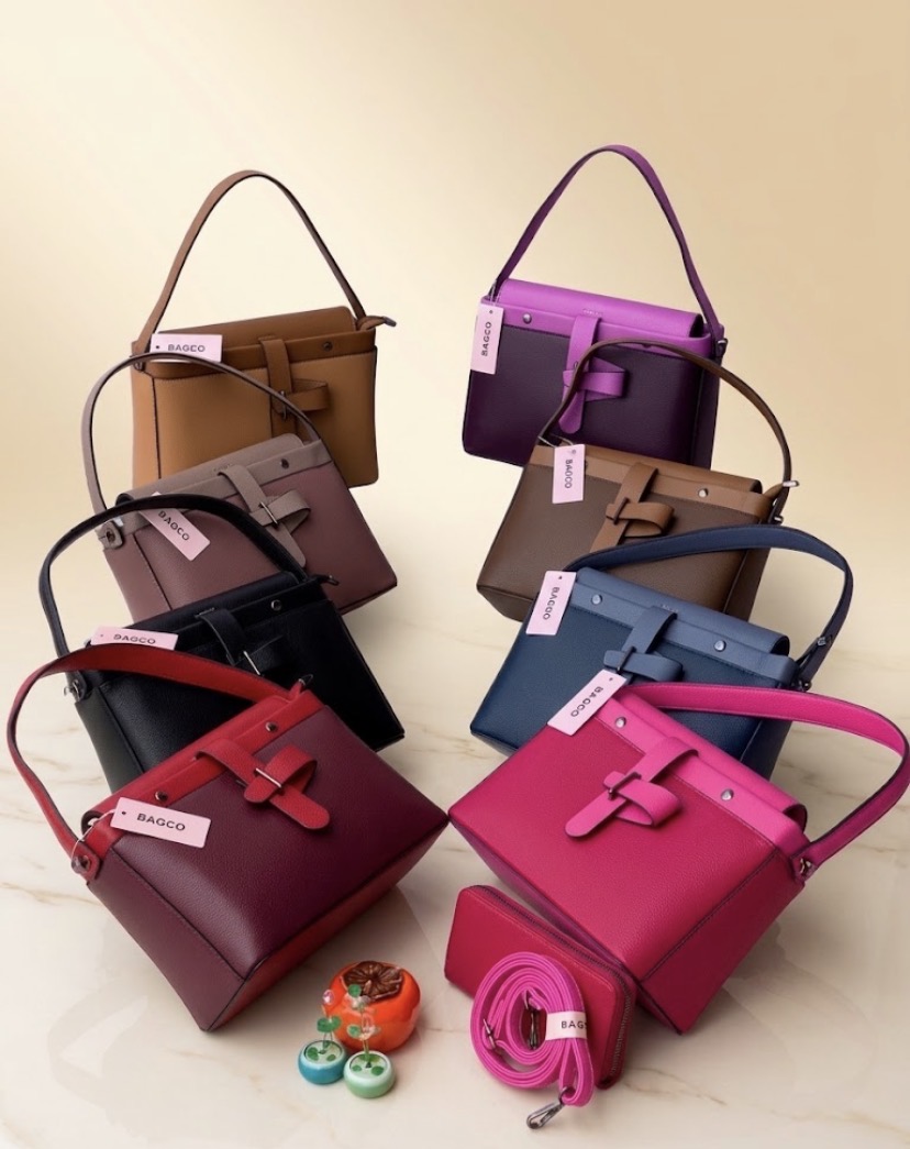 Buckle-Flap Shoulder Bag