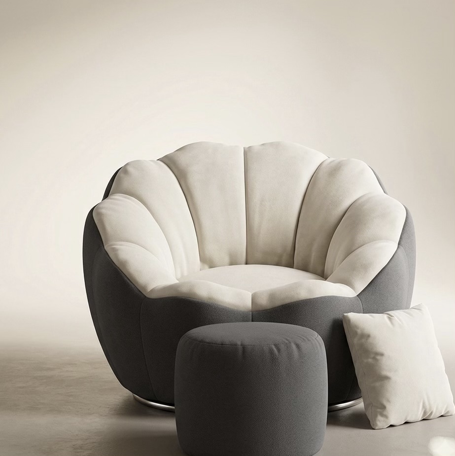 Inflated Lazy Man Sofa & Foot Rest photo 3