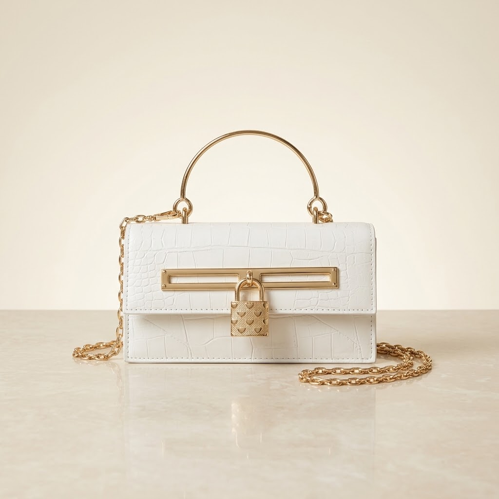 Crocodile Skin Niche Bag