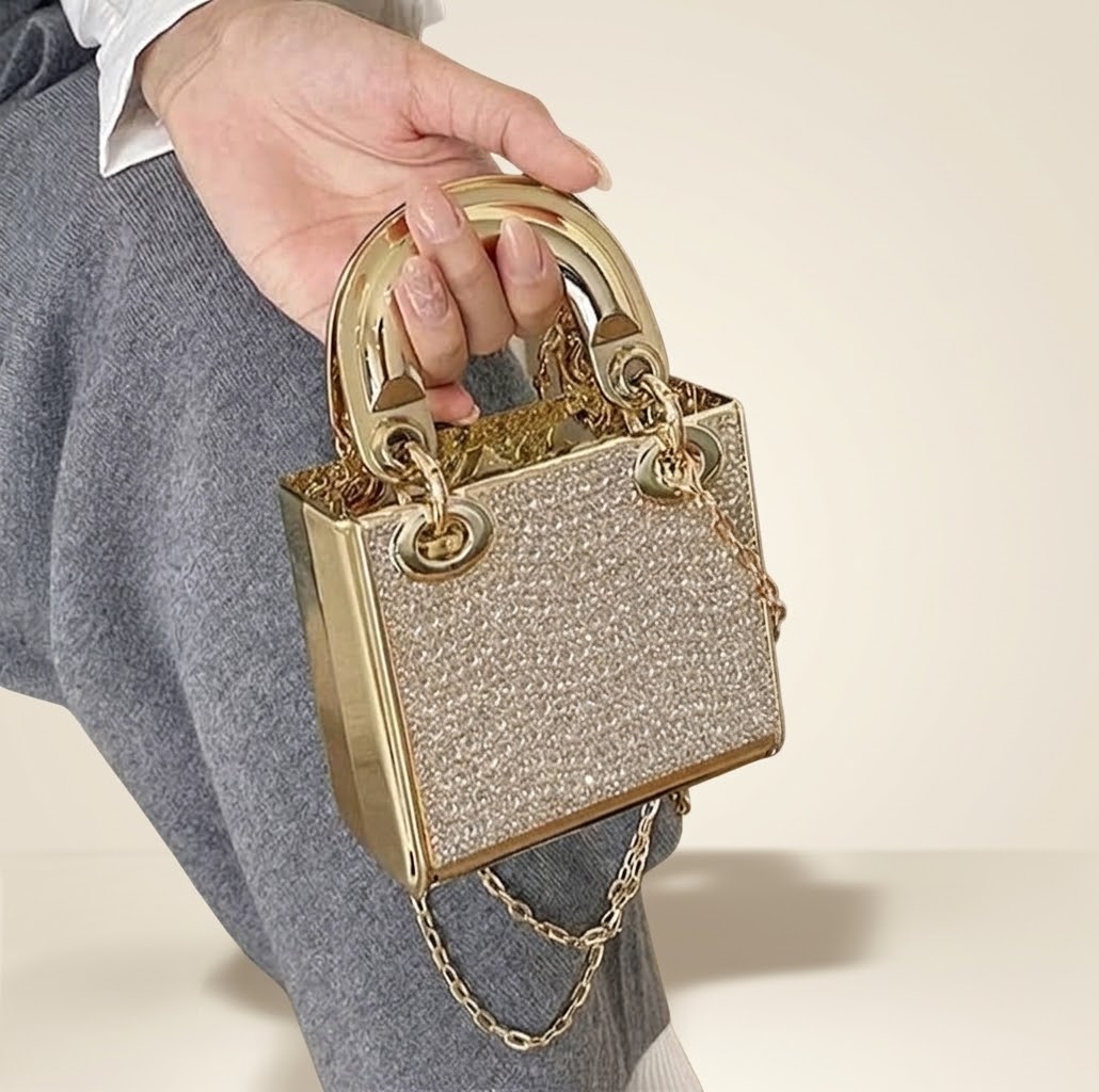 Golden Bowl Box Bag