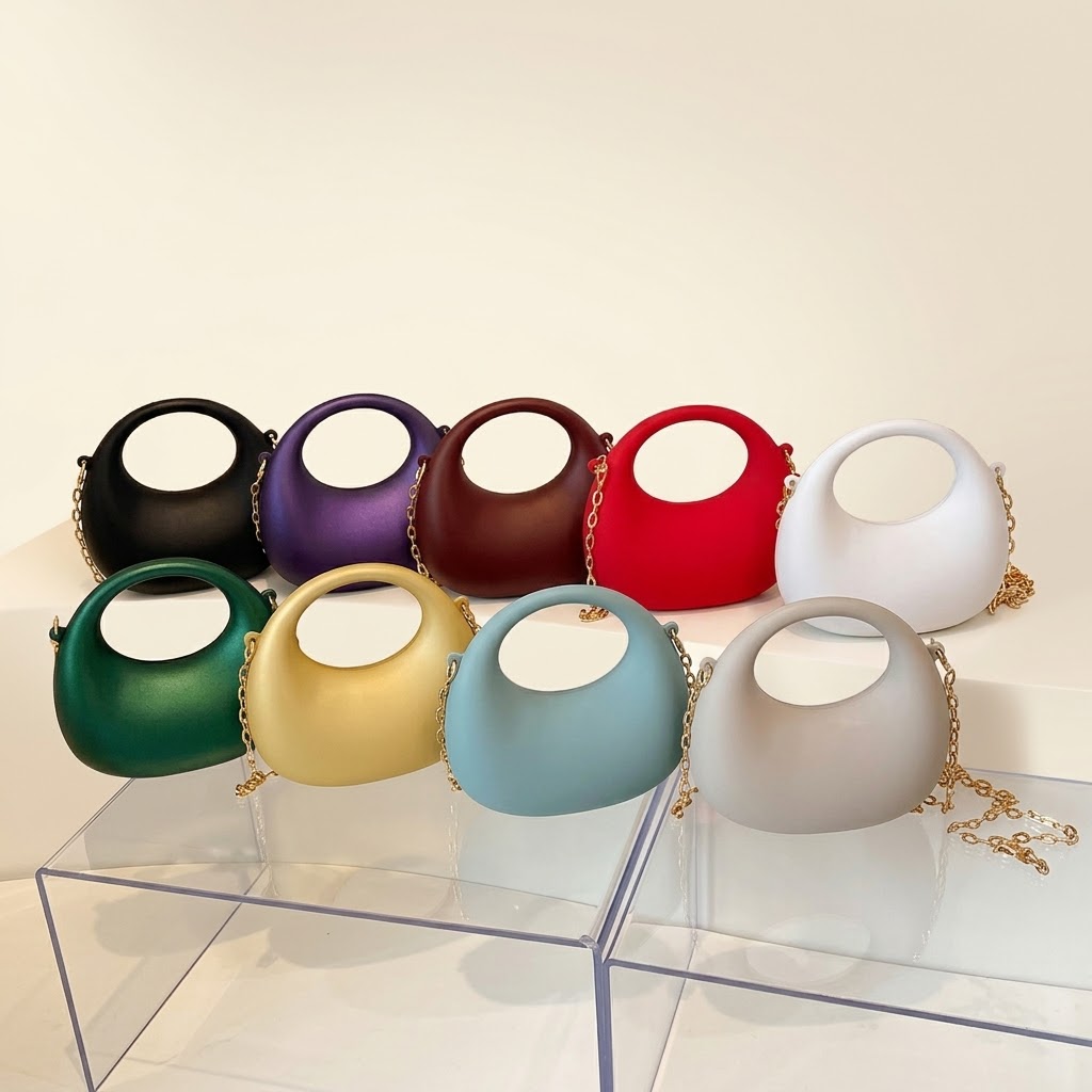 Oval Cutout Mini Bag