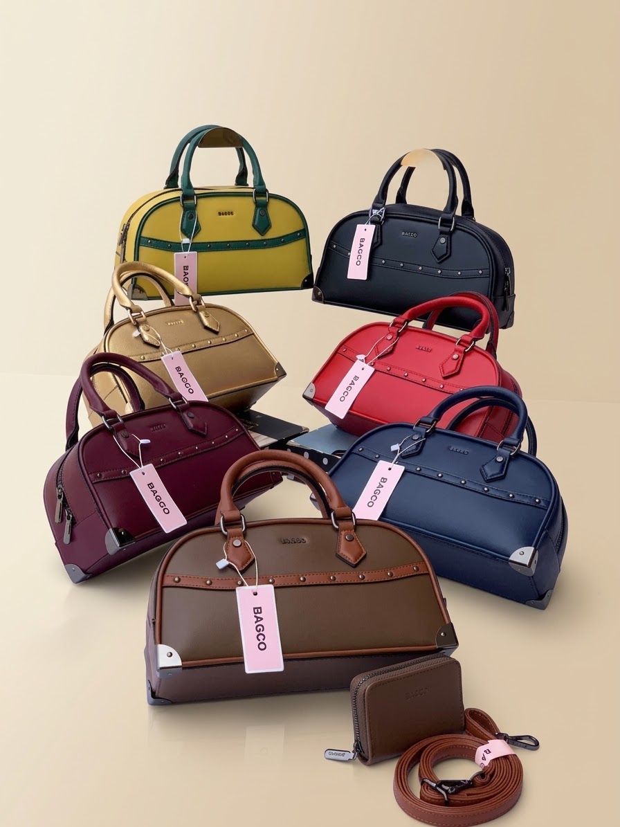 Rivet Dome Handbag