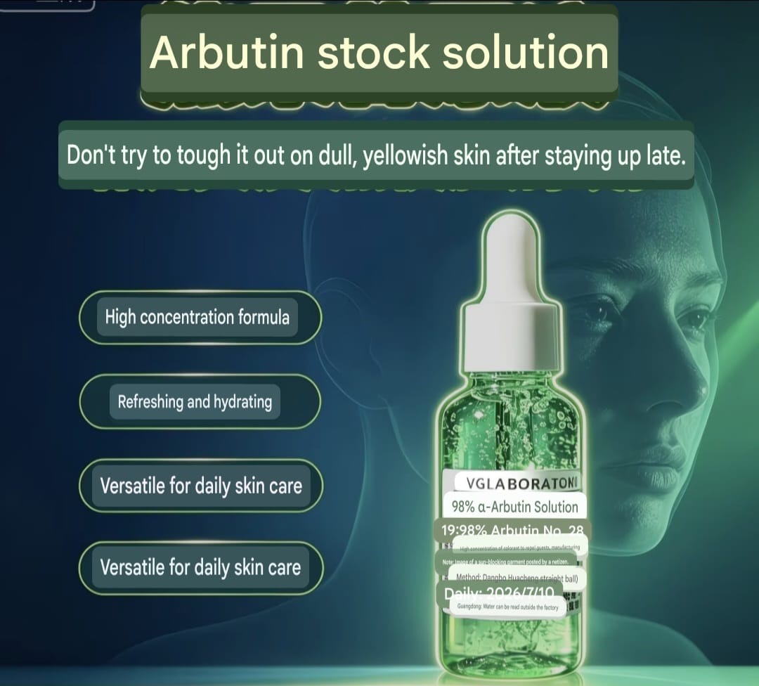 Arbutin Stock Solution — High-Concentration Serum