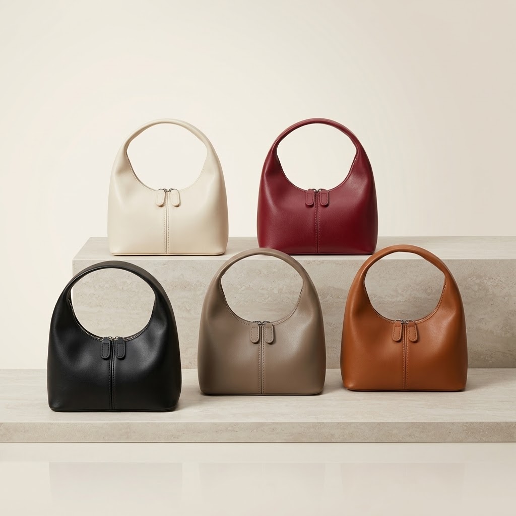 Soft Leather Hobo Bag