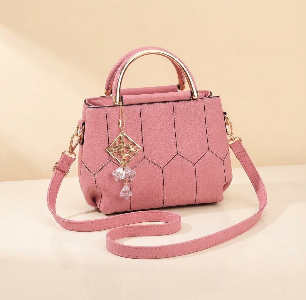 Floral Charm Handbag