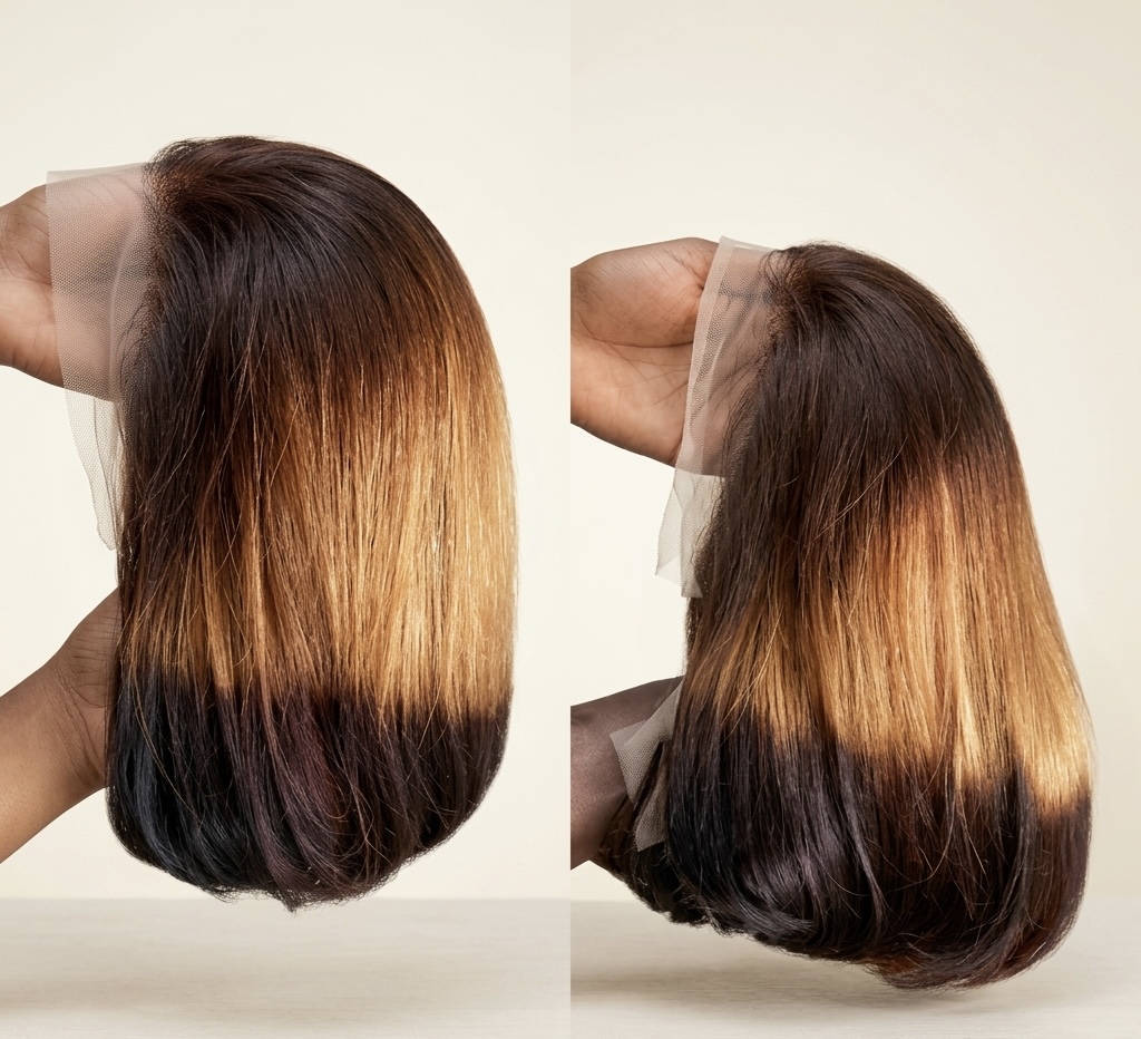 13x4 Full Frontal Bob 10" (2Tone)