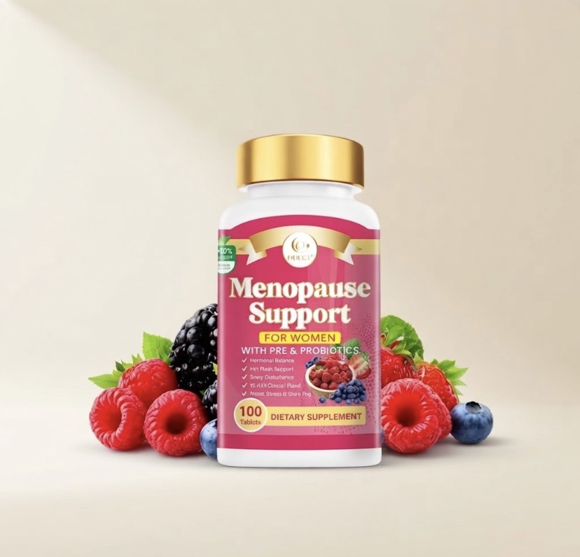 Menopause Support for Women — Pre & Probiotics, 100 Tablets