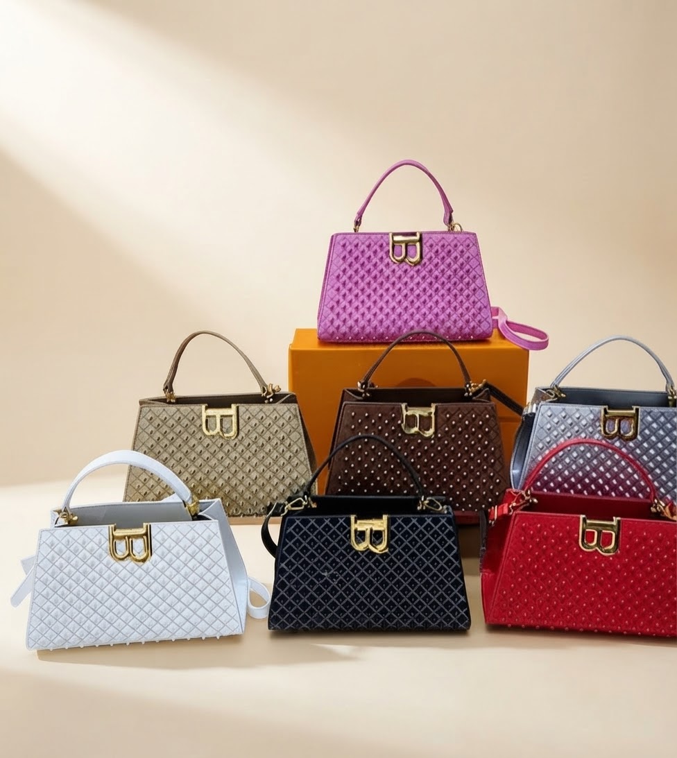 Pattern Top-Handle Bag