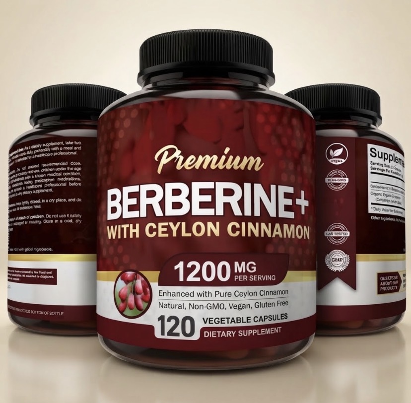 Berberine+ with Ceylon Cinnamon 1200mg