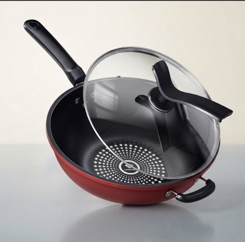 Nonstick Wok with Lid
